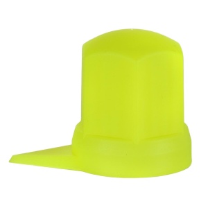 SET 10 BUCATI CAPAC PLASTIC PENTRU PREZON ROATA CU INDICATOR 33' NEON GALBEN 54.5 MM - Img 9