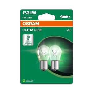 SET 2 BECURI 12V P21W ULTRA LIFE BLISTER OSRAM - Img 6