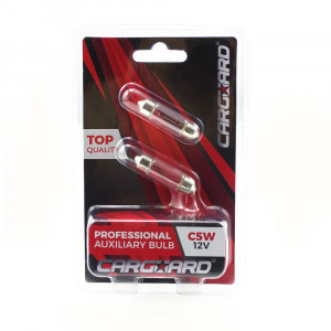 Set 2 becuri auto C5W - CARGUARD - Img 1