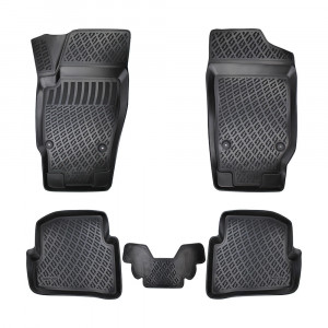 SET COVORASE AUTO CAUCIUC UMBRELLA PENTRU SKODA FABIA I 1999-2007 - Img 1
