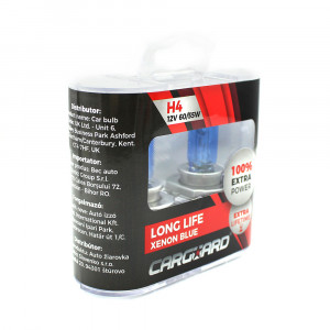 Set de 2 becuri Halogen H4 + 100% Intensitate - LONG LIFE - CARGUARD - Img 4