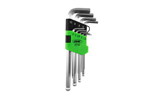 SET DE 9 CHEI IMBUS L SCURTE CU CAP ROTUND - Img 1