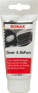 SOLUTIE ABRAZIVA PENTRU SUPRAFETELE DIN CROM SI ALUMINIU, 75ML SONAX - Img 2