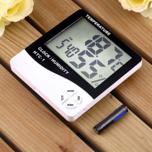 Statie meteo cu higrometru, ecran lcd, alarma, afisaj ora, data, calendar - Img 5