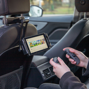 SUPORT AUTO FLEXIBIL PREMIUM PENTRU TABLETA CU PRINDERE IN TETIERA - Img 2