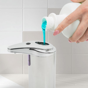 Vog und Arths - Dozator automat de săpun lichid - 220 ml- stand alone, cu baterie, crom lucios - Img 3