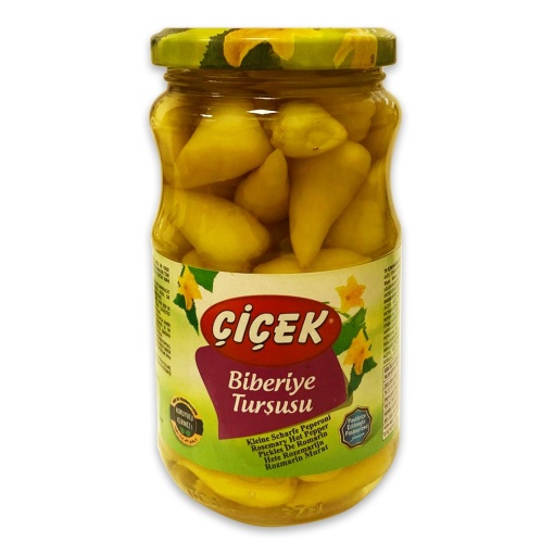 Ardei iute mediu in otet Cicek 370 g