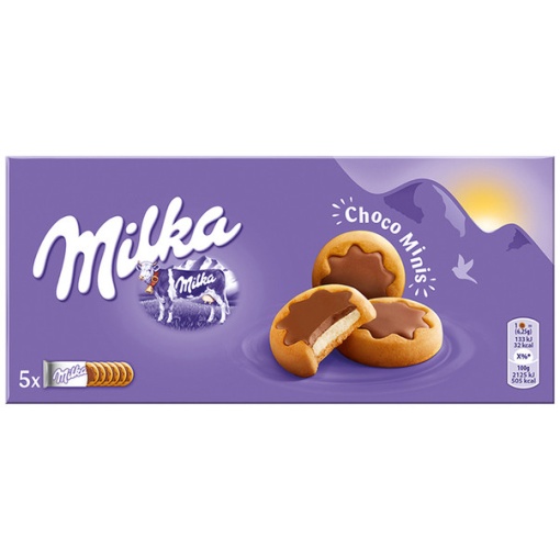 Biscuiti Choco Minis Milka 150 g