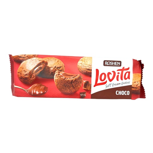 Biscuiti cu ciocolata Roshen Lovita Choco 127 / 150 g