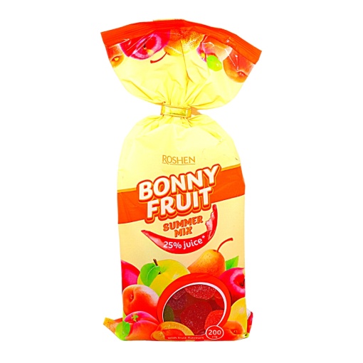 Bomboane fructate moi Bonny Fruit Summer Mix Roshen 200 g