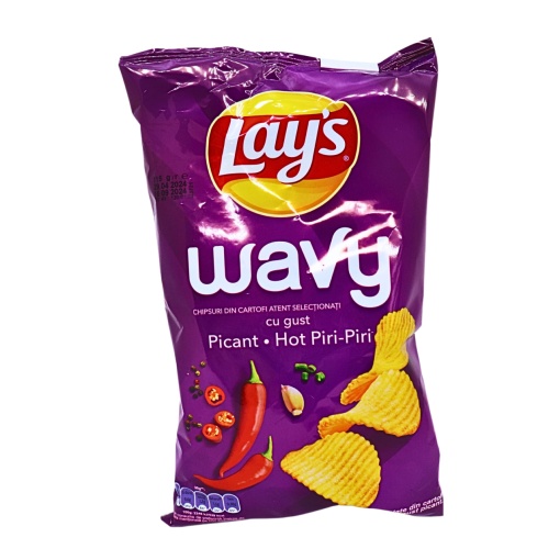 Chipsuri picante Lay's Wavy Piri Piri 115 g