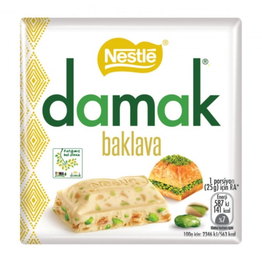 Ciocolata cu baclava Nestle Damak 60 g