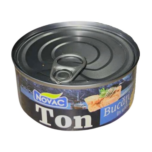 Conserva de ton bucati in ulei Novac 160 g