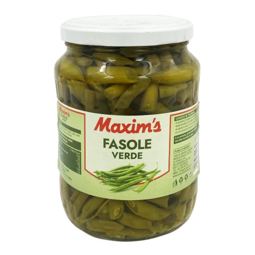 Fasole verde Maxim's 720 g