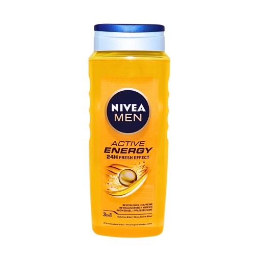 Gel de dus cafeina Nivea Men Active Energy 500 ml