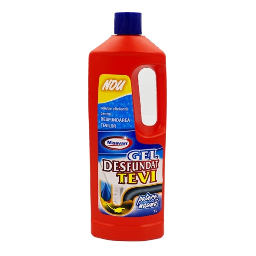 Gel desfundat tevi Misavan, 1 l
