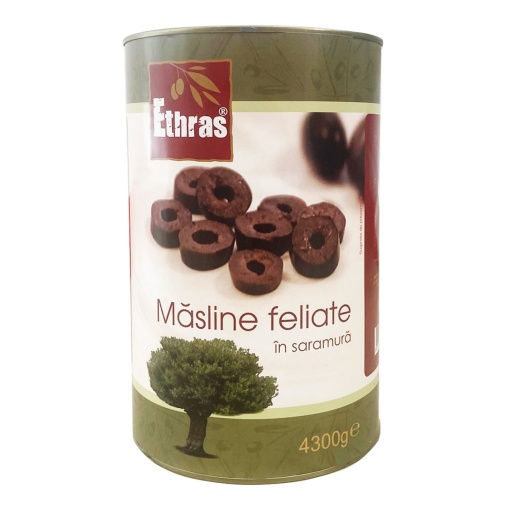 Masline feliate in saramura Ethras, 4.3 kg