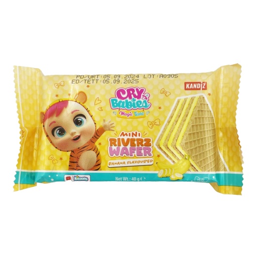 Mini napolitana Riverz Nickelodeon Buburuza, 40 g, 24 buc