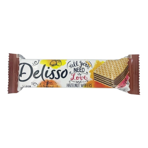 Napolitane cu crema de alune Toren Delisso 28 g, 24 buc
