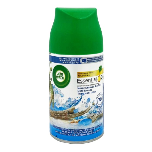 Rezerva odorizant de camera Air Wick oaza turcoaz, 250 ml