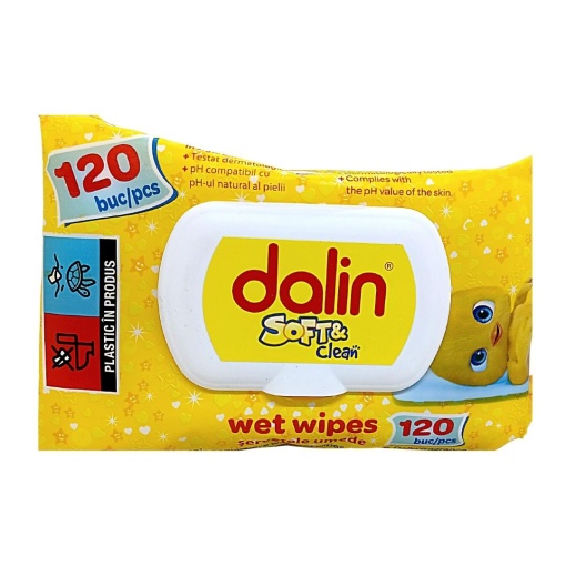 Servetele umede Dalin 120 buc