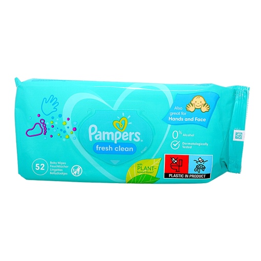 Servetele umede Pampers Fresh Clean, 52 buc
