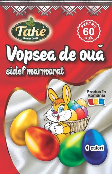 Vopsea de oua 4 culori Take