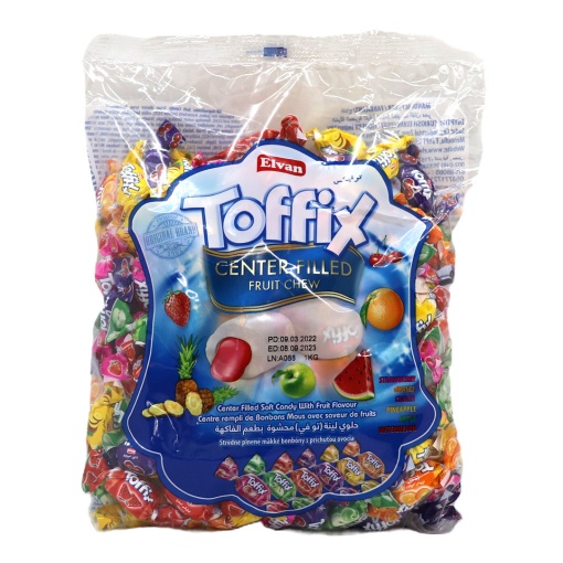 Bomboane cu aroma de fructe Toffix 1 kg