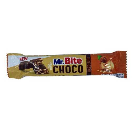 Ciocolata cu Alune Mr Bite 26 g, 24 buc