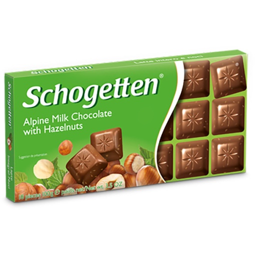 Ciocolata cu alune Schogetten 100 g