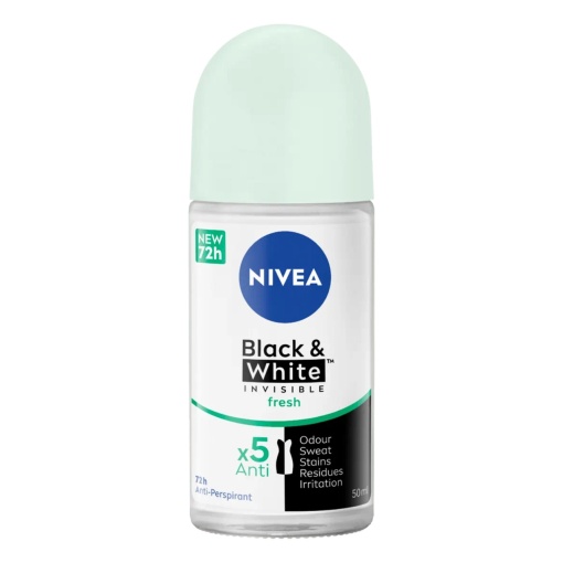 Deodorant roll on Nivea Women Invisible Fresh, 50 ml