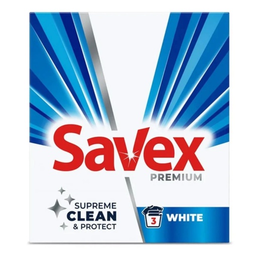Detergent manual Savex White, 400 g