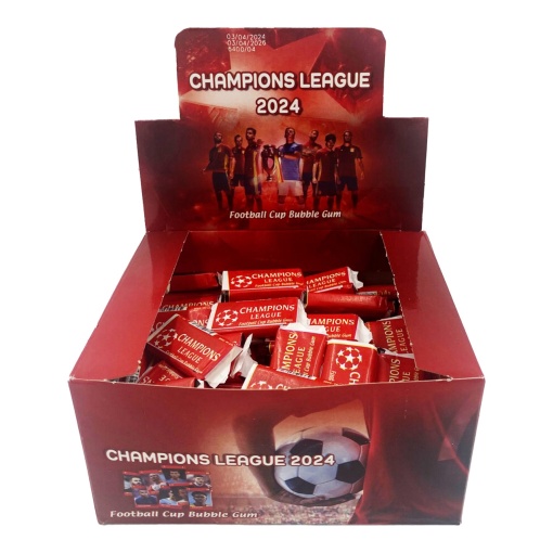 Guma de mestecat Champions League, 4 g, 100 buc