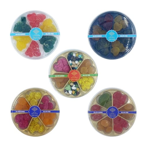 Jeleuri Heart Jelly Candy, 240 g
