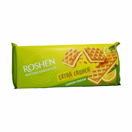 Napolitane crema lamaie Extra Crunch Roshen 142 g