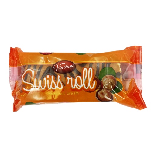 Rulada cu alune Vincinni Swiss Roll 150 g