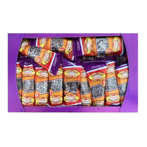 Salam de biscuiti Gustus 70 g, 28 buc