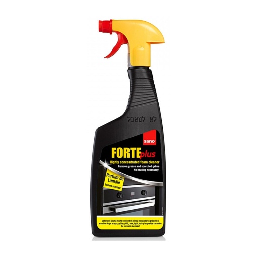 Solutie pentru aragaz Sano Forte plus cu lamaie 500 ml