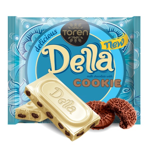Cicolata cu biscuiti Toren Della, 52 g, 24 buc