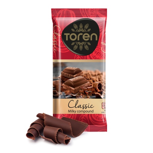 Ciocolata clasica Toren Classic Red 50 g, 24 buc