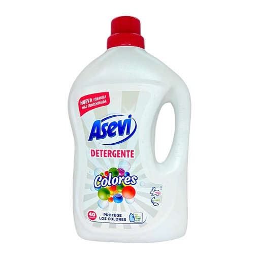 Detergent rufe gel activ Asevi 2376 ml, 40 spalari