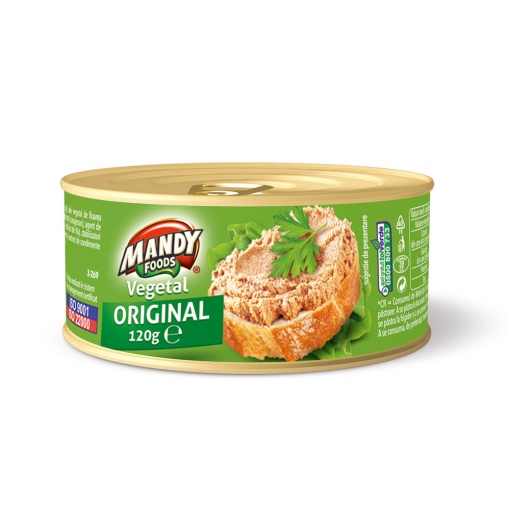 Pate vegetal Mandy 120 g