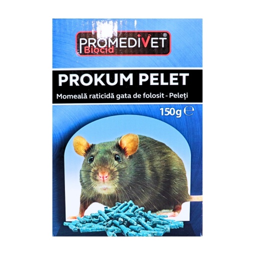 Pelet soricei momeala raticida gata de folosit Prokum 150 g