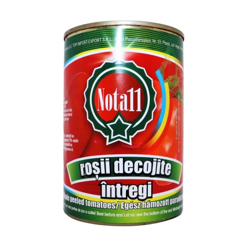 Rosii intregi decojite Nota11 400 g