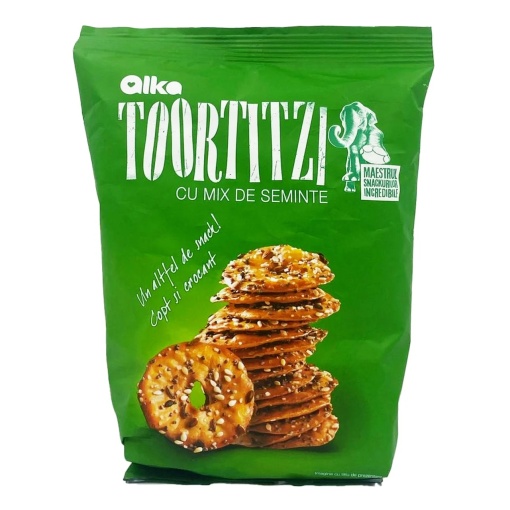 Snack Toortitzi cu mix de seminte 180 g