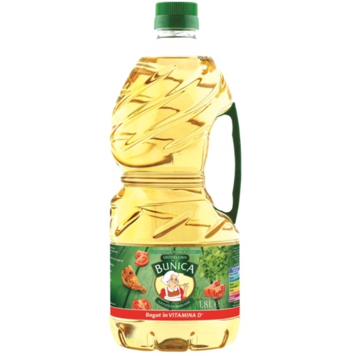 Ulei la bidon cu maner Bunica 1,8 L