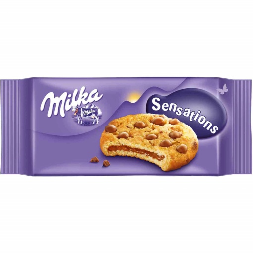 Biscuiti Milka Sensations 156 g