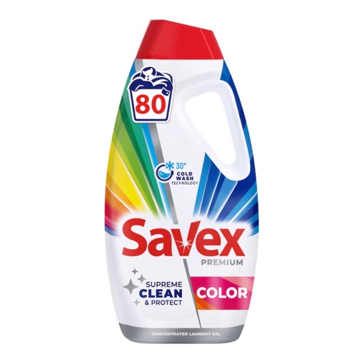 Detergent lichid Savex Color, 4,5 L