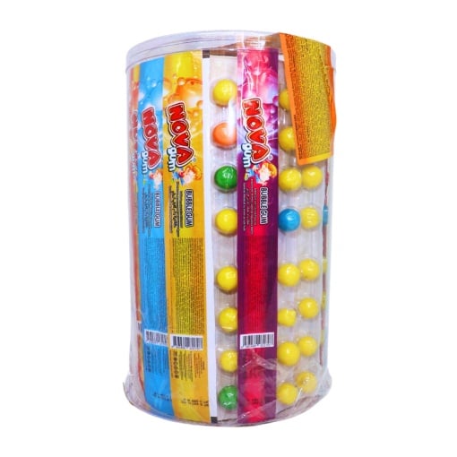 Guma de mestecat la blister Nova 16 g, 48 buc