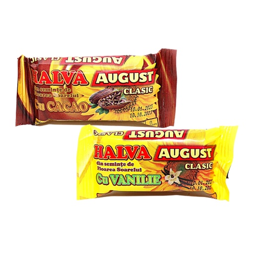 Halva de floarea soarelui ambalata individual August 2,4 kg